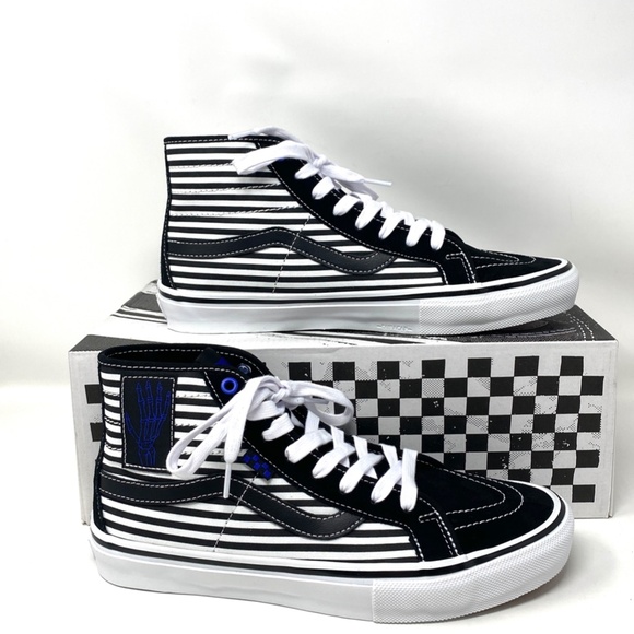 VANS Skate Sk8-Hi Decon Shoe x Breana Geering Women's Sneaker Black VN0A5KYBBA2 - Picture 6 of 8